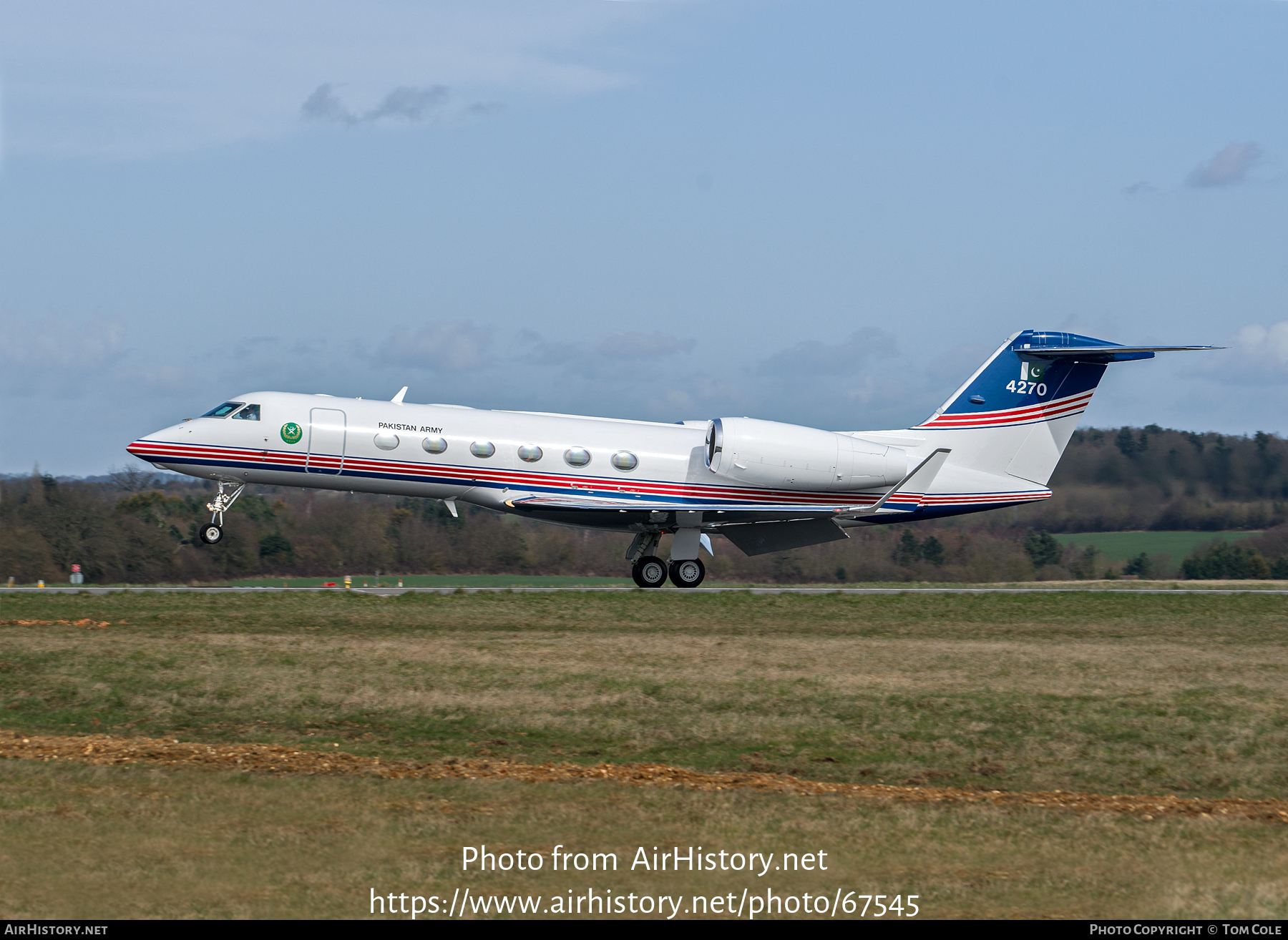 Aircraft Photo of 4270 | Gulfstream Aerospace G-IV-X Gulfstream G450 | Pakistan - Army | AirHistory.net #67545