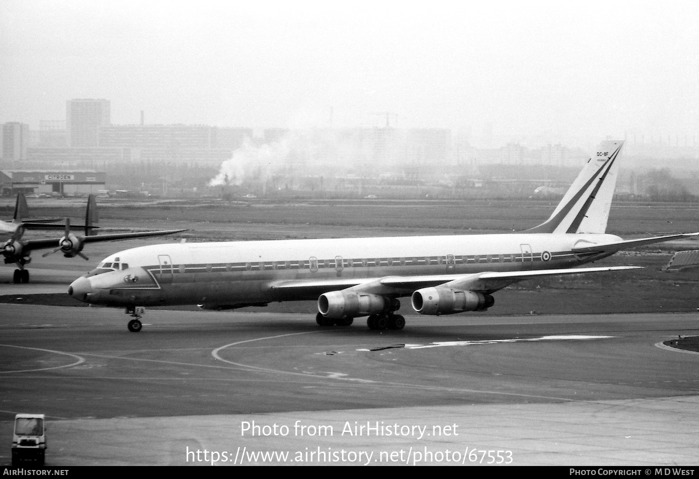 Aircraft Photo of 45692 | Douglas DC-8-55(F) | France - Air Force | AirHistory.net #67553