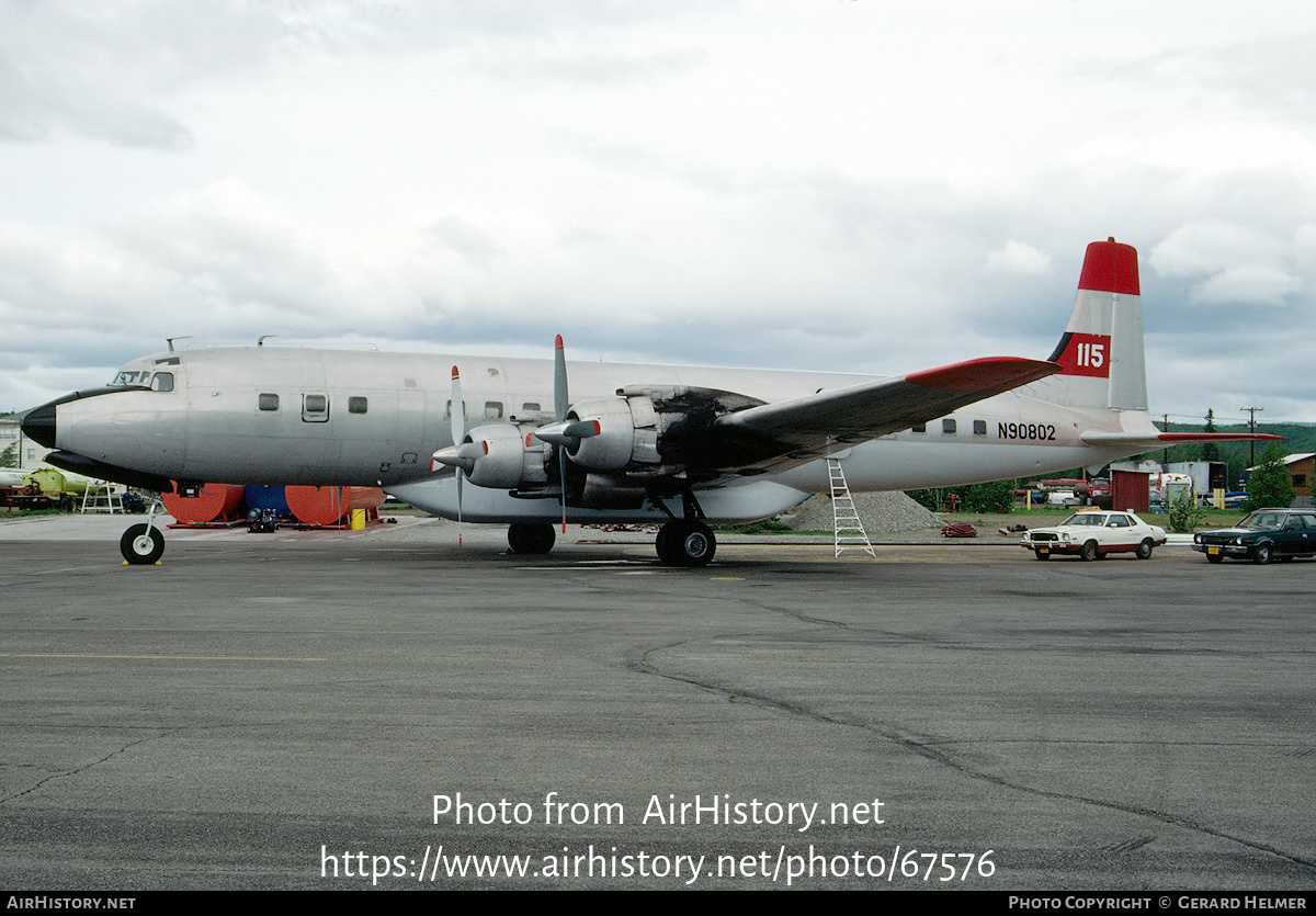 Aircraft Photo of N90802 | Douglas DC-7C/AT | AirHistory.net #67576