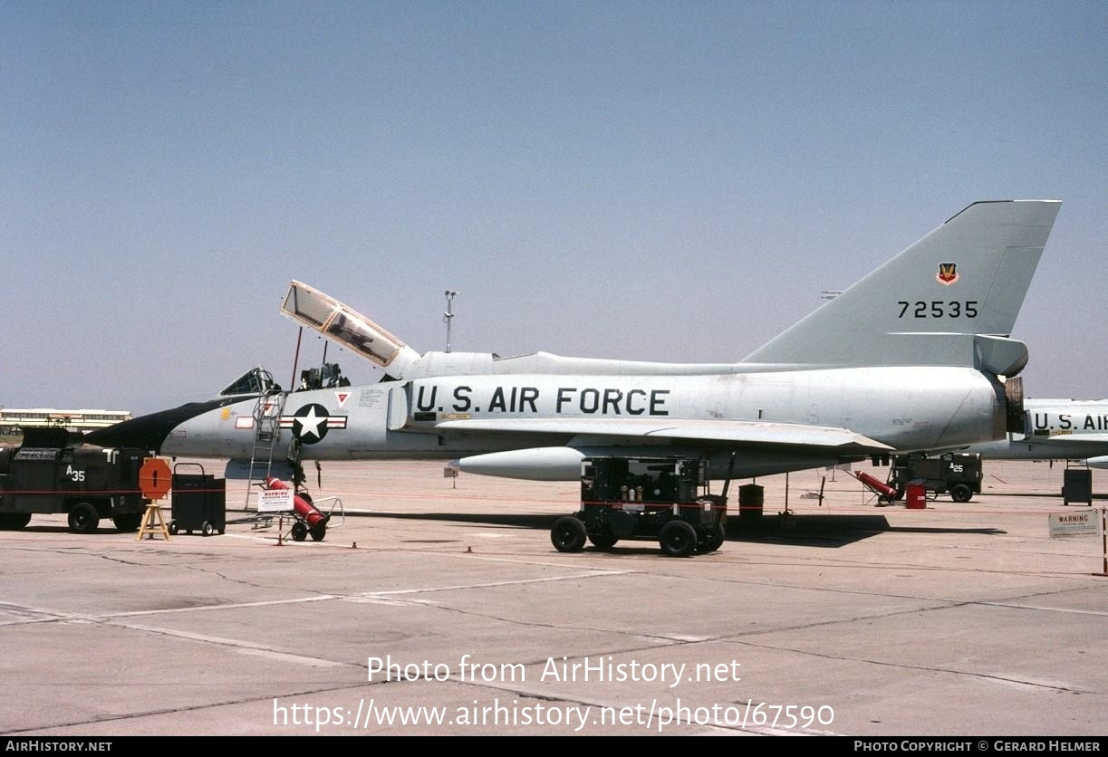 Aircraft Photo of 57-2535 / 72535 | Convair F-106B Delta Dart | USA - Air Force | AirHistory.net #67590