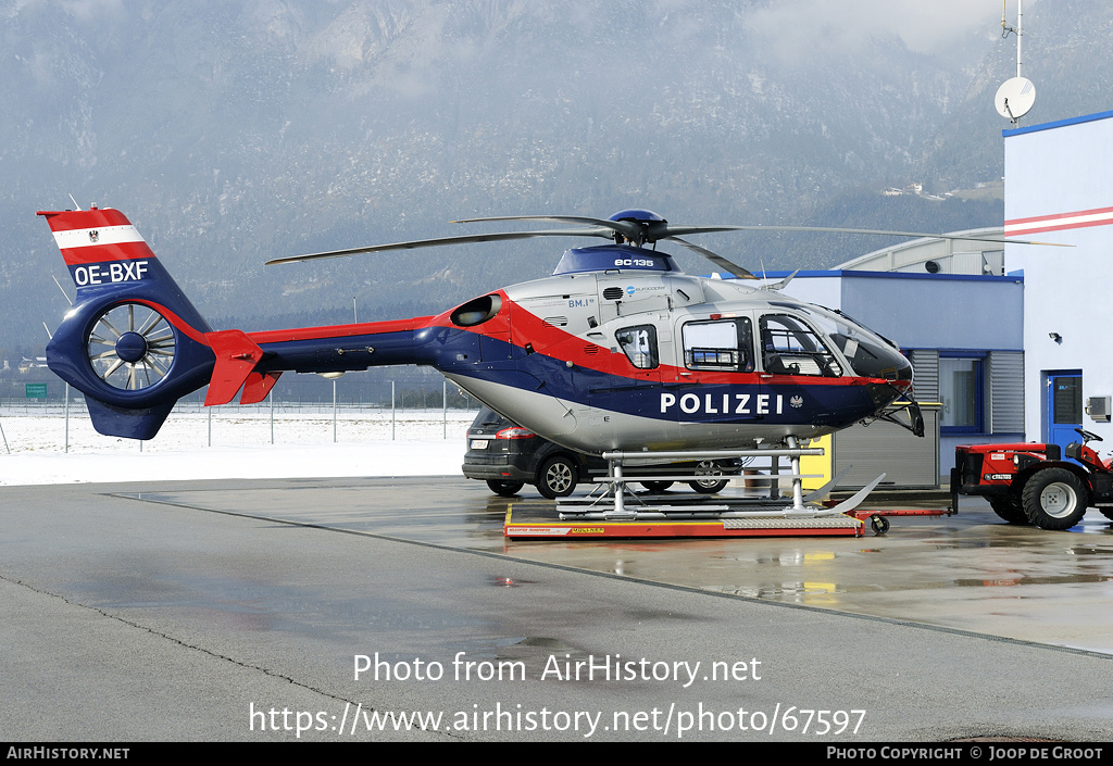 Aircraft Photo of OE-BXF | Eurocopter EC-135P-2 | Polizei | AirHistory.net #67597