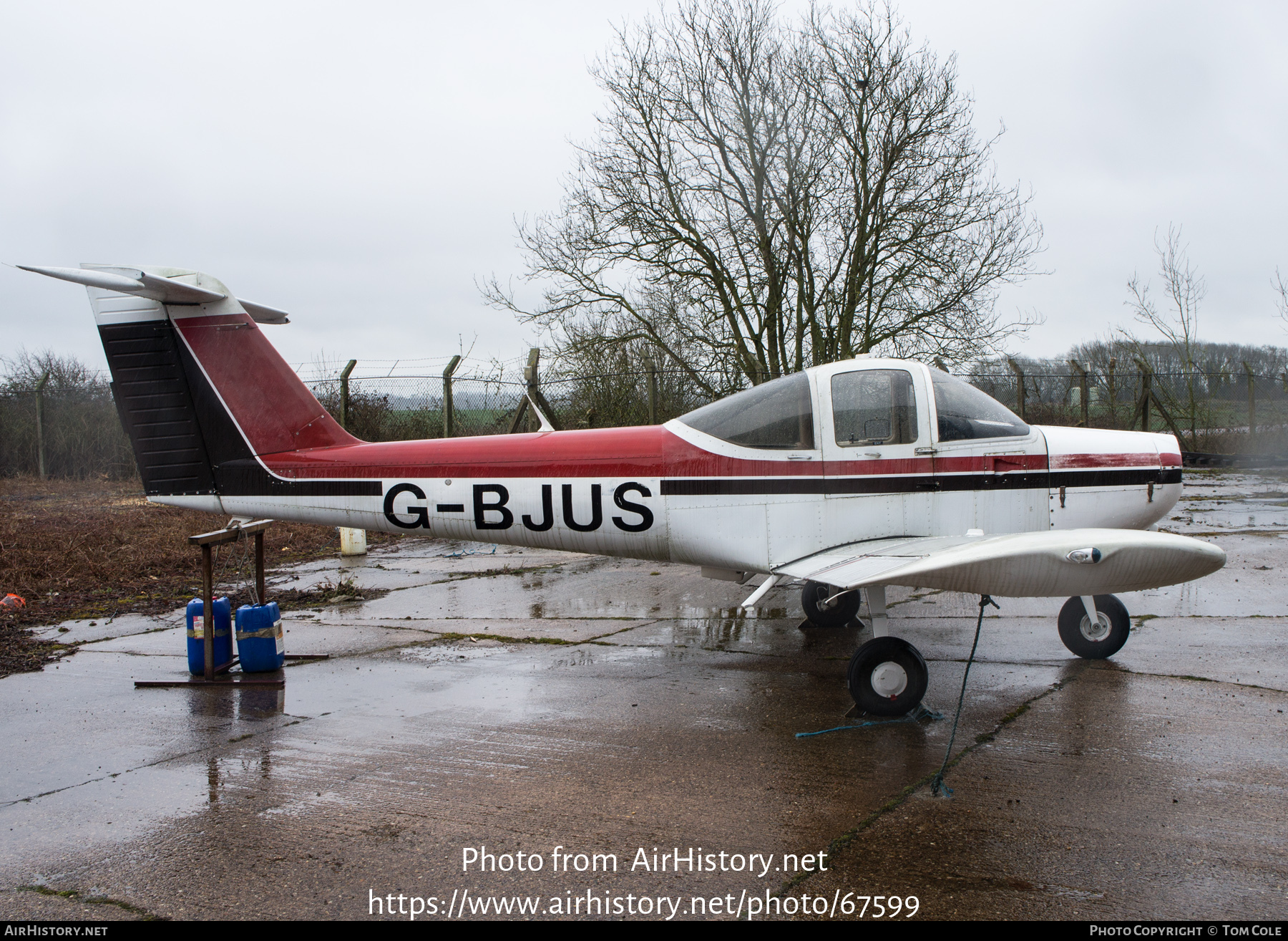 Aircraft Photo of G-BJUS | Piper PA-38-112 Tomahawk | AirHistory.net #67599