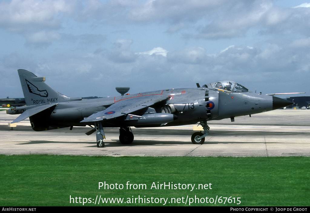 Aircraft Photo of ZE692 | British Aerospace Sea Harrier FRS1 | UK - Navy | AirHistory.net #67615