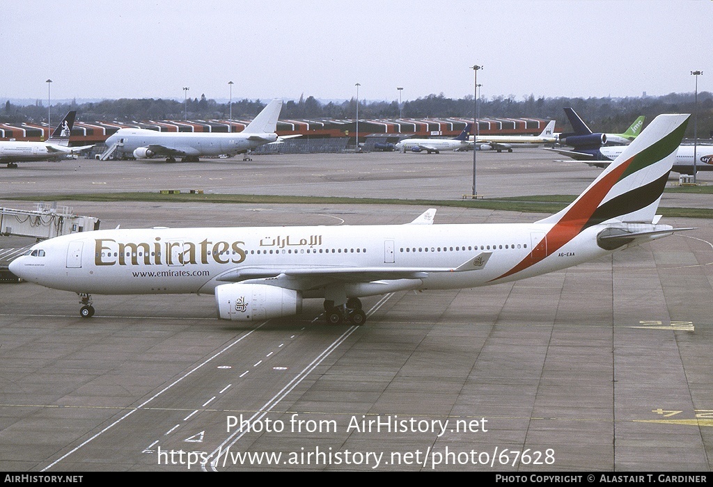 Aircraft Photo of A6-EAA | Airbus A330-243 | Emirates | AirHistory.net #67628