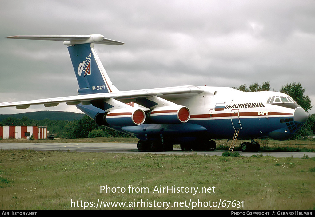 Aircraft Photo of RA-86720 | Ilyushin Il-76TD | Uralinteravia | AirHistory.net #67631