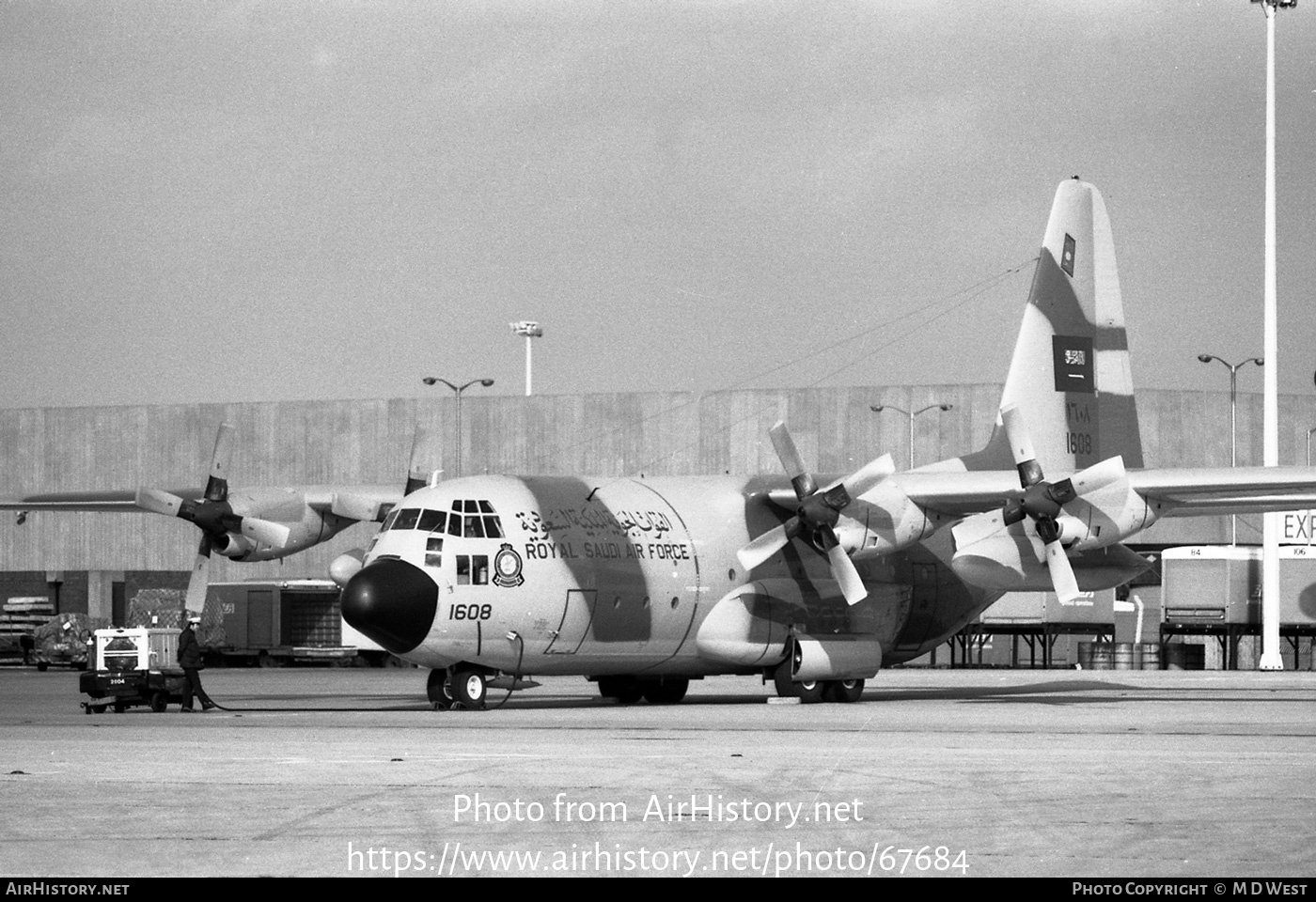 Aircraft Photo of 1608 | Lockheed C-130H Hercules | Saudi Arabia - Air Force | AirHistory.net #67684