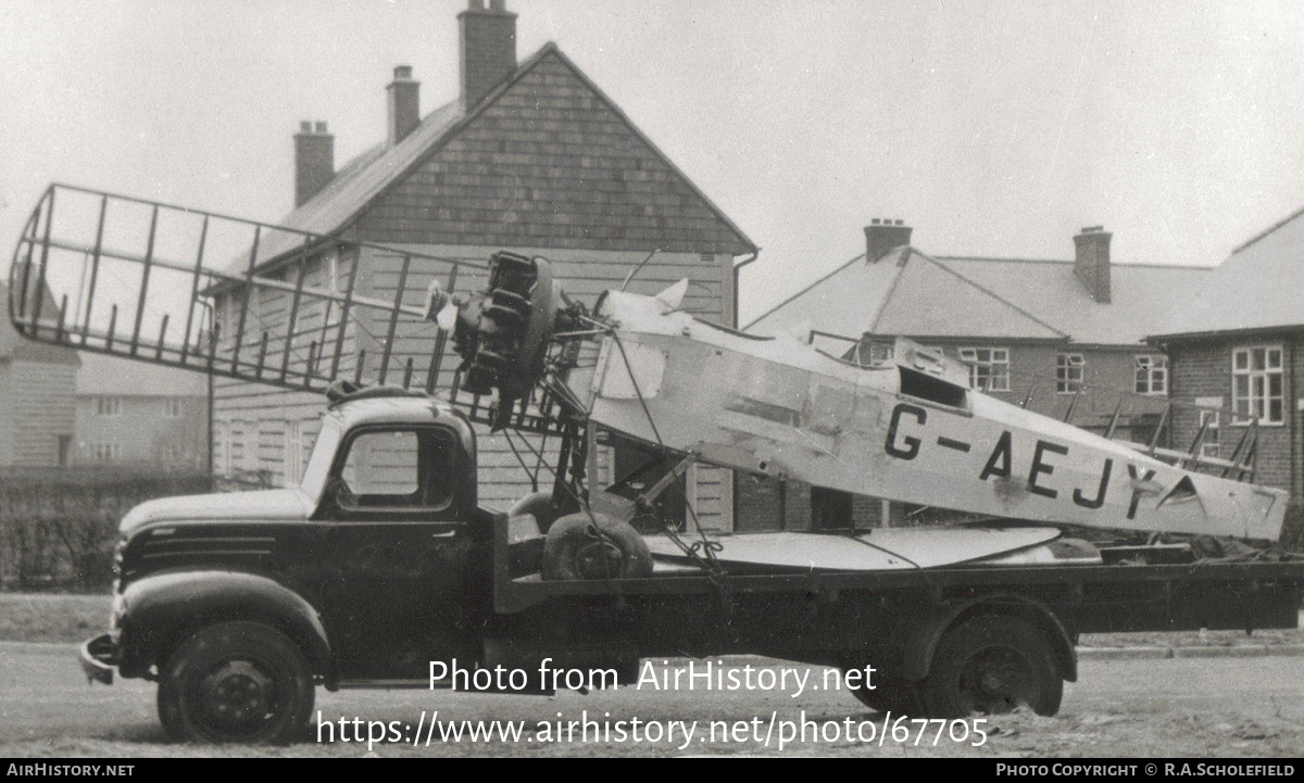 Aircraft Photo of G-AEJY | Fleet 7C Fawn Mk2 | AirHistory.net #67705