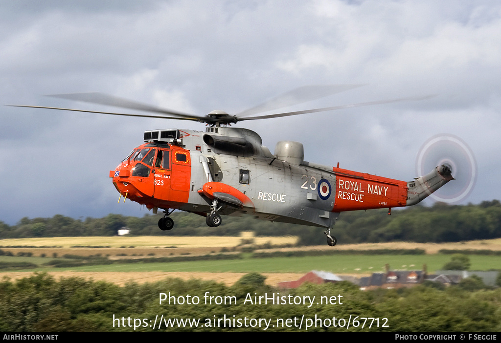 Aircraft Photo of XV699 | Westland WS-61 Sea King HU5 | UK - Navy | AirHistory.net #67712