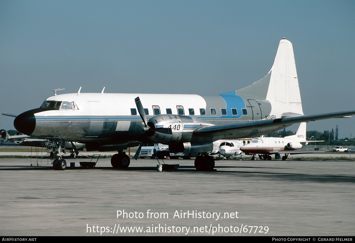 Aircraft Photo of N204RA | Convair 440-62 Metropolitan | AirHistory.net #67729