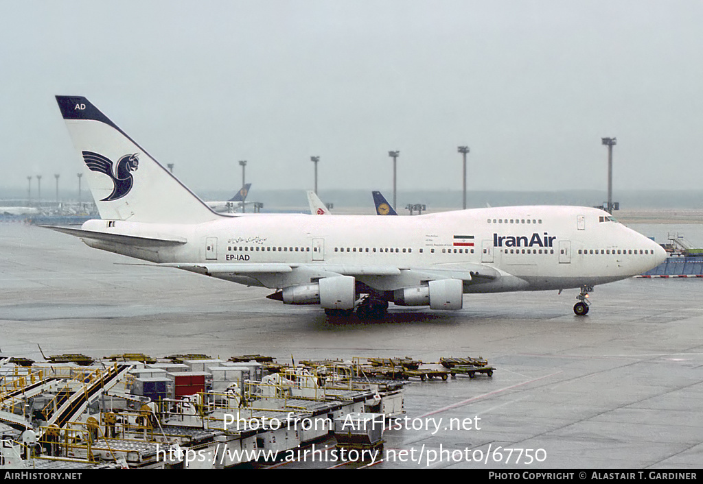 Aircraft Photo of EP-IAD | Boeing 747SP-86 | Iran Air | AirHistory.net #67750