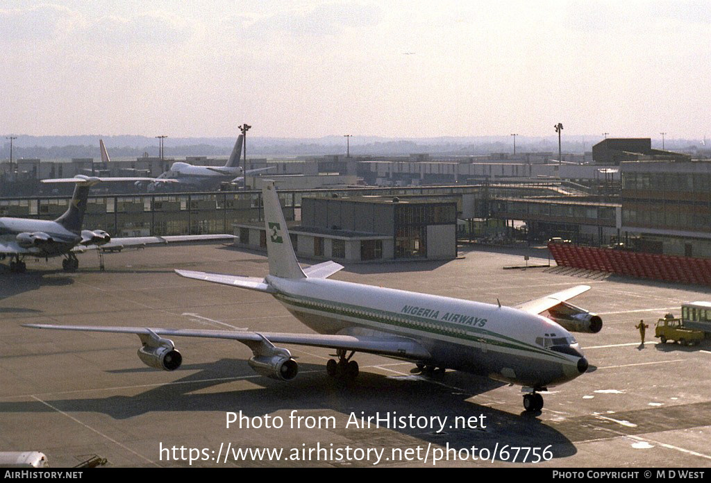 Aircraft Photo of 5N-ABJ | Boeing 707-3F9C | Nigeria Airways | AirHistory.net #67756