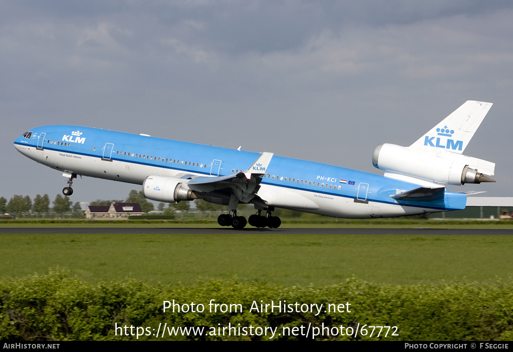 Aircraft Photo of PH-KCI | McDonnell Douglas MD-11 | KLM - Royal Dutch Airlines | AirHistory.net #67772