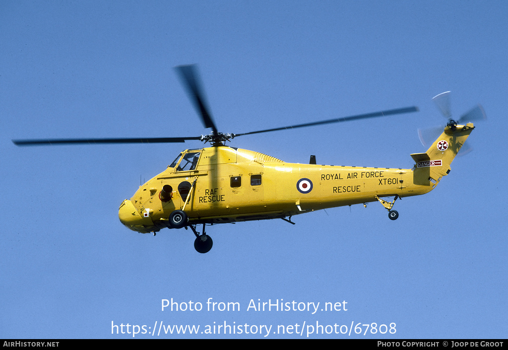 Aircraft Photo of XT601 | Westland WS-58 Wessex HC.2 | UK - Air Force | AirHistory.net #67808