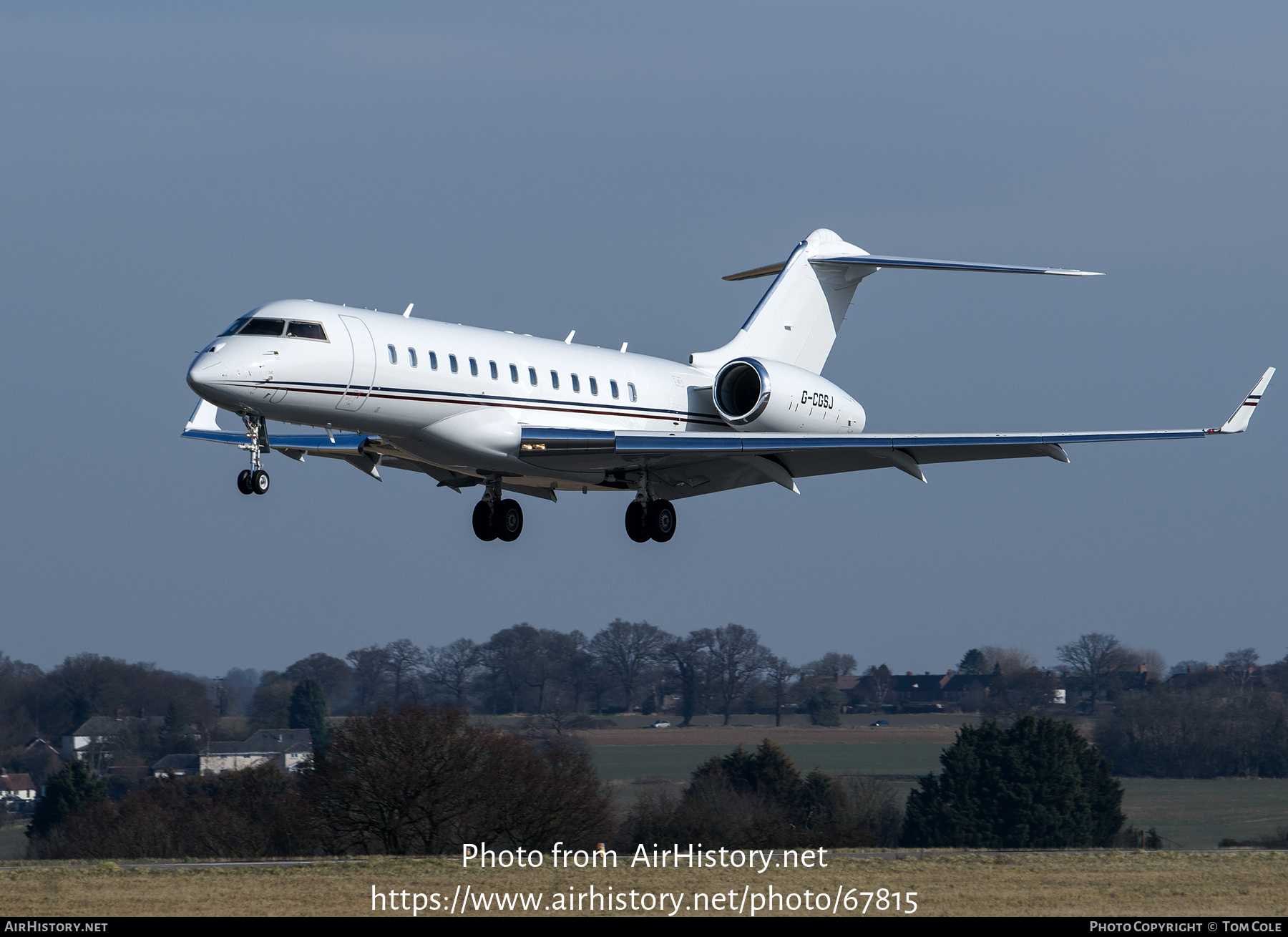 Aircraft Photo of G-CGSJ | Bombardier Global Express (BD-700-1A10) | AirHistory.net #67815