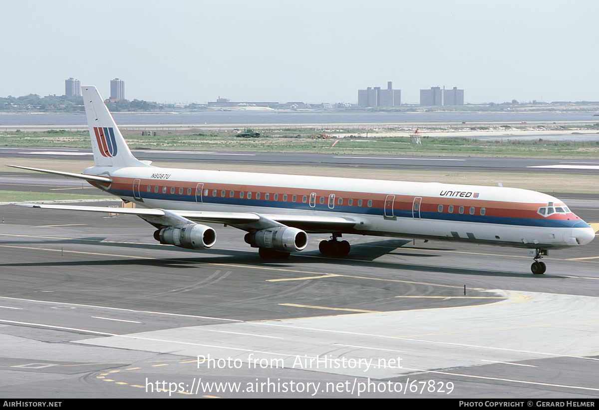 Aircraft Photo of N8087U | McDonnell Douglas DC-8-61 | United Airlines | AirHistory.net #67829