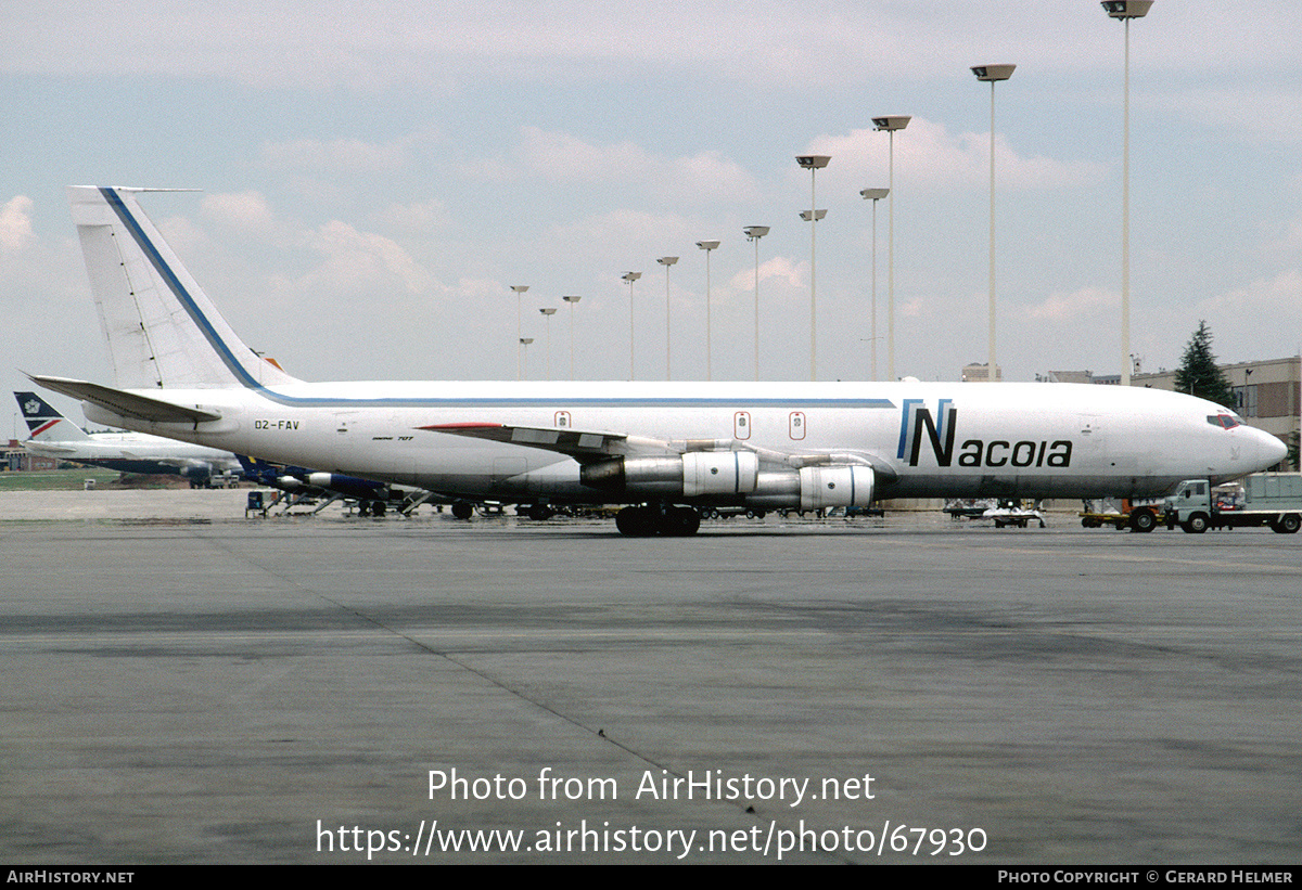 Aircraft Photo of D2-FAV | Boeing 707-321C | Air Nacoia | AirHistory.net #67930