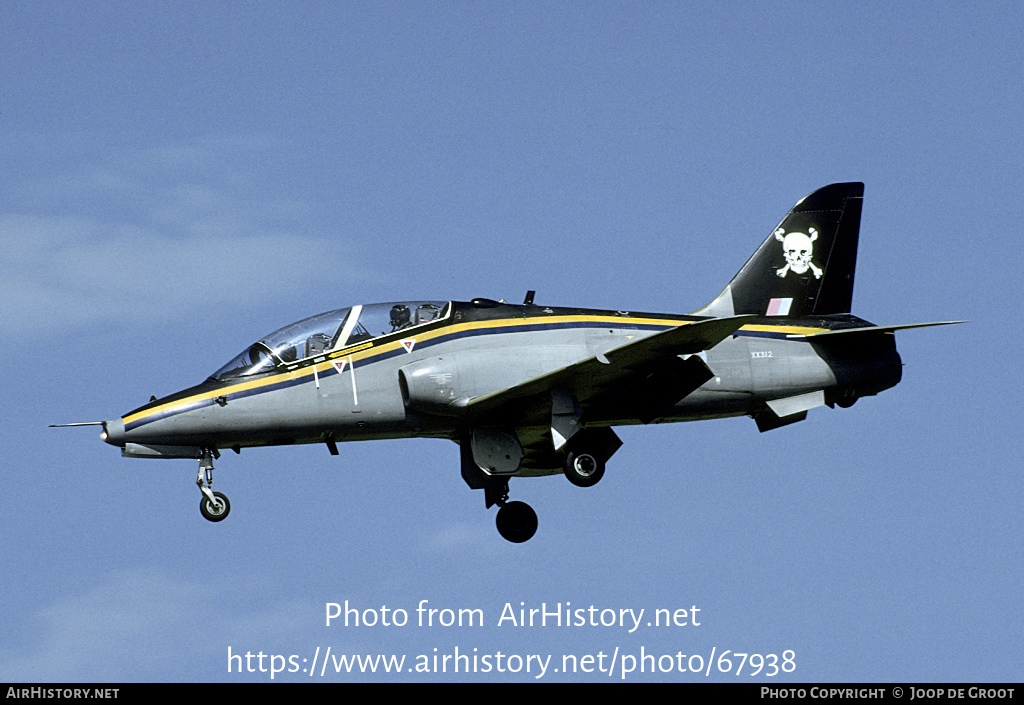 Aircraft Photo of XX312 | British Aerospace Hawk T1 | UK - Air Force | AirHistory.net #67938