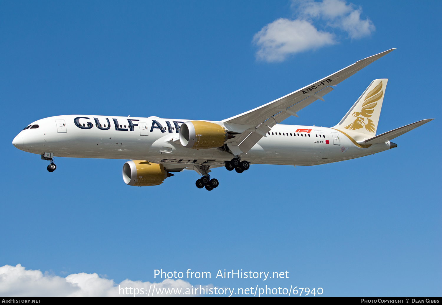 Aircraft Photo of A9C-FB | Boeing 787-9 Dreamliner | Gulf Air | AirHistory.net #67940