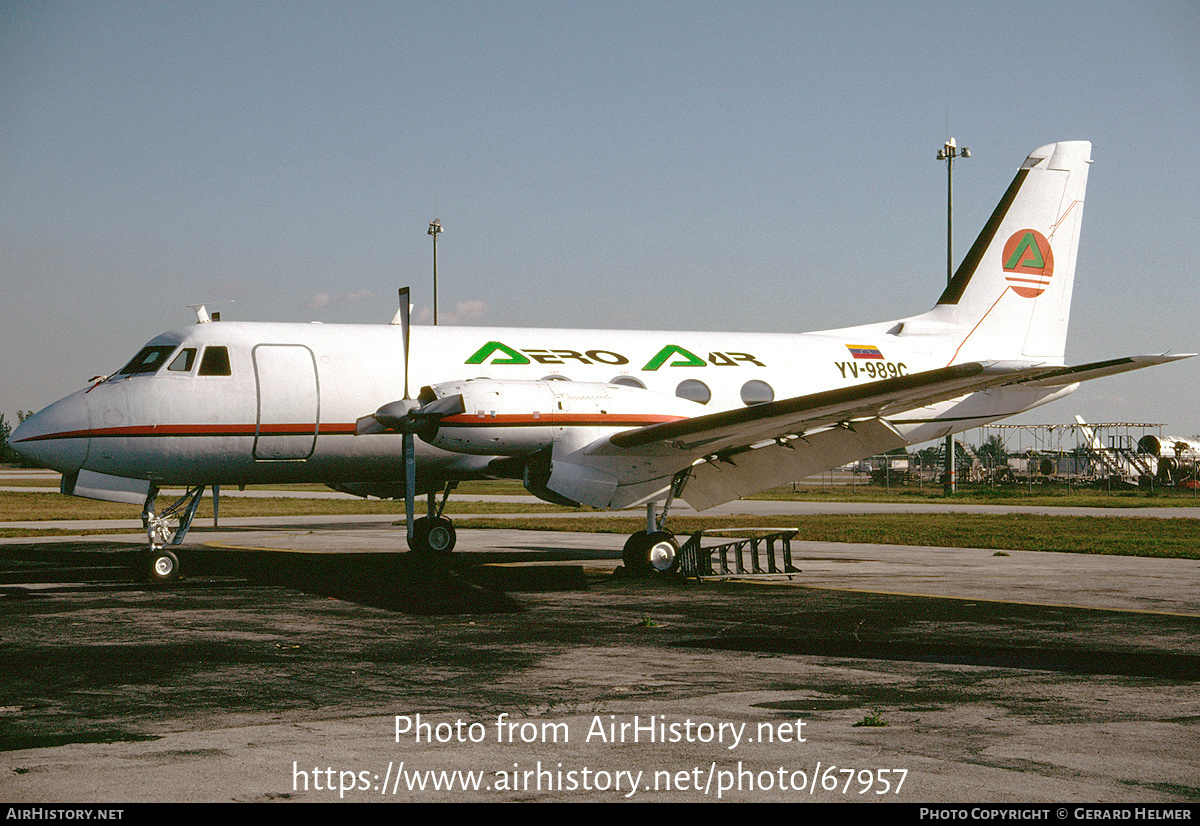 Aircraft Photo of YV-989C | Grumman G-159 Gulfstream I | Aero Par | AirHistory.net #67957