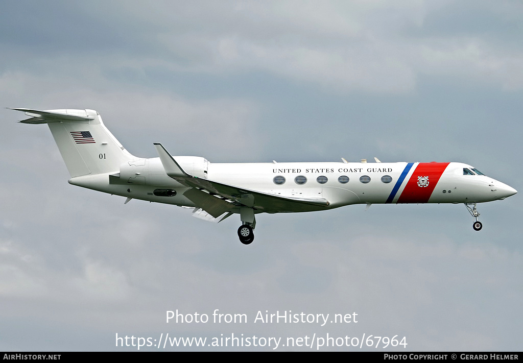 Aircraft Photo of 01 | Gulfstream Aerospace C-37A Gulfstream V (G-V) | USA - Coast Guard | AirHistory.net #67964