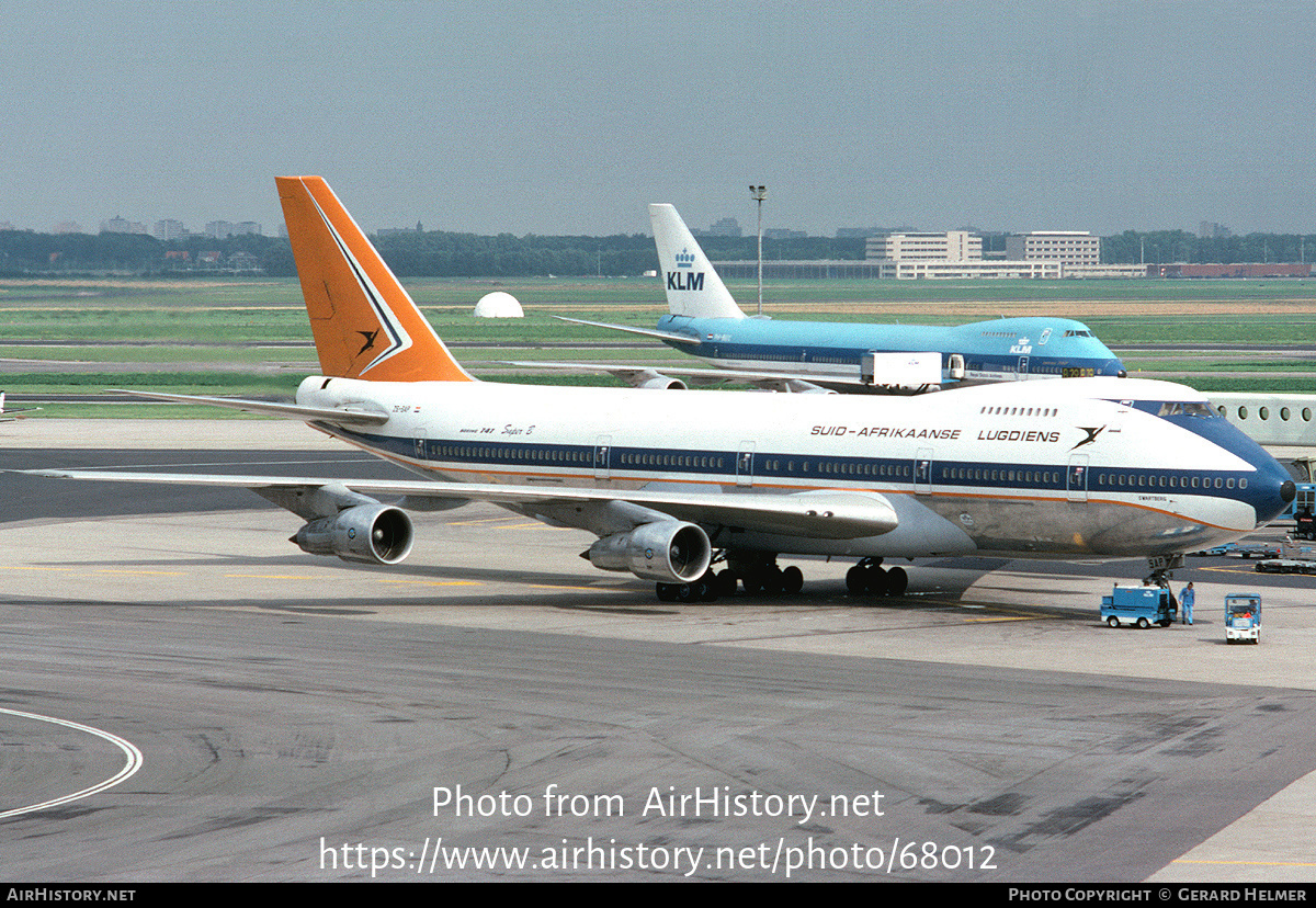 Aircraft Photo of ZS-SAP | Boeing 747-244B | South African Airways - Suid-Afrikaanse Lugdiens | AirHistory.net #68012