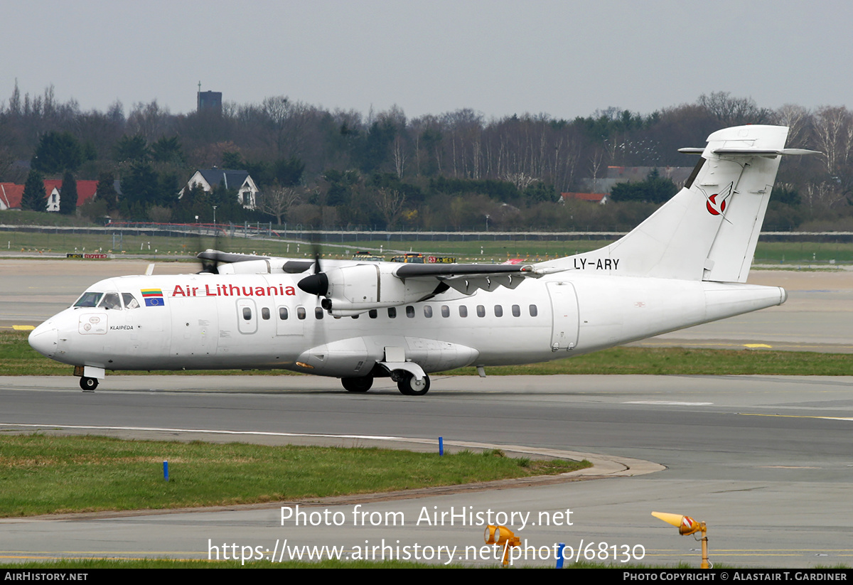 Aircraft Photo of LY-ARY | ATR ATR-42-300QC | Air Lithuania | AirHistory.net #68130