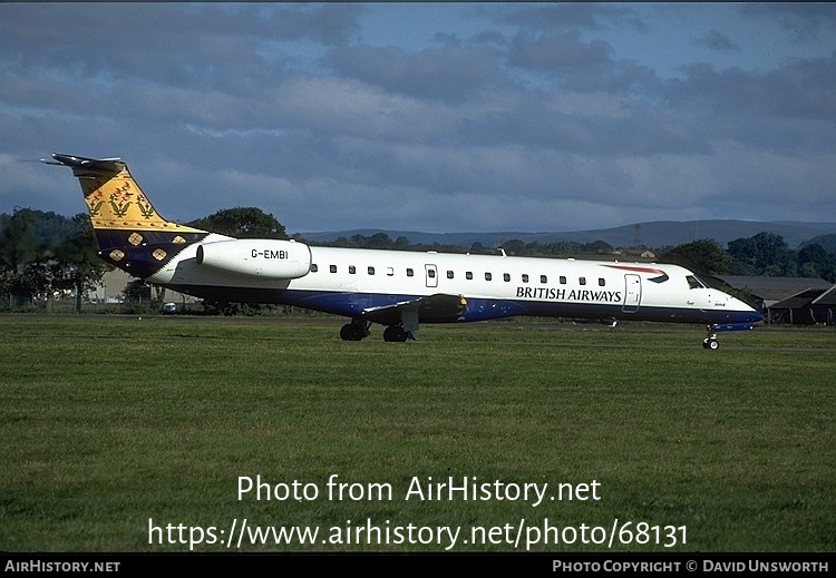 Aircraft Photo of G-EMBI | Embraer ERJ-145EU (EMB-145EU) | British Airways | AirHistory.net #68131