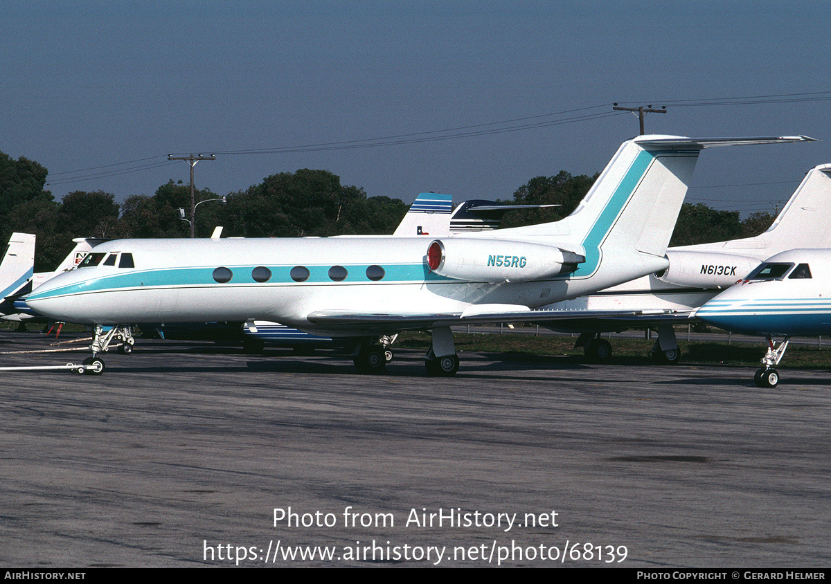 Aircraft Photo of N55RG | Grumman G-1159 Gulfstream II | AirHistory.net #68139