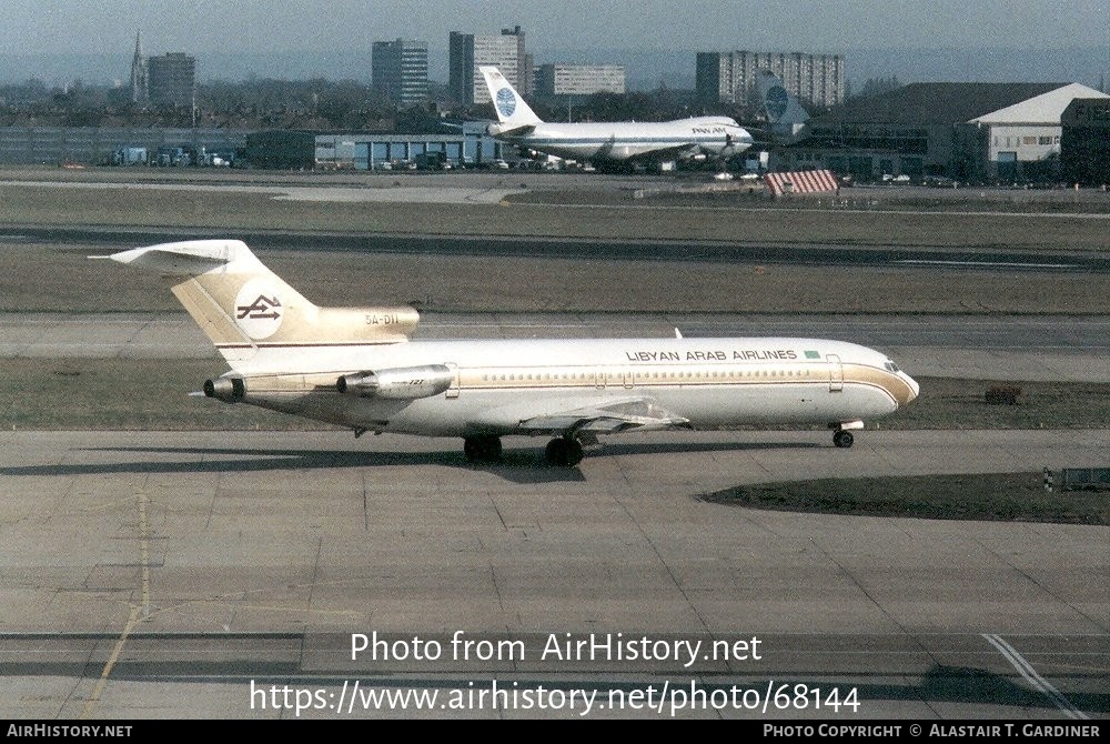 Aircraft Photo of 5A-DII | Boeing 727-2L5/Adv | Libyan Arab Airlines | AirHistory.net #68144