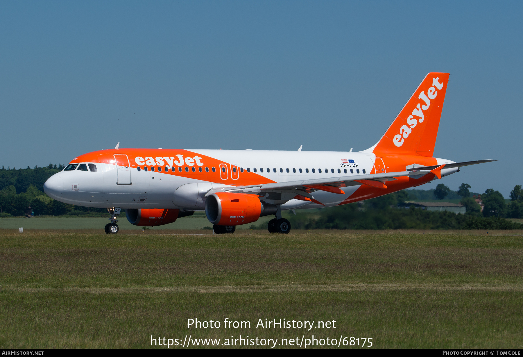 Aircraft Photo of OE-LQF | Airbus A319-111 | EasyJet | AirHistory.net #68175