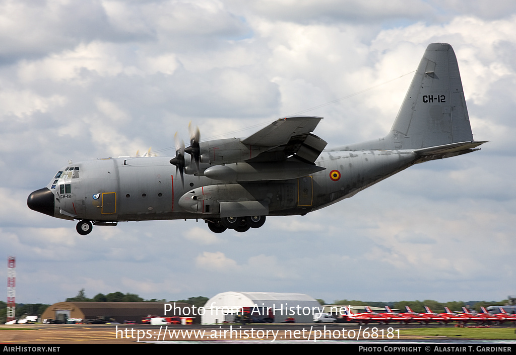 Aircraft Photo of CH-12 | Lockheed C-130H Hercules | Belgium - Air Force | AirHistory.net #68181