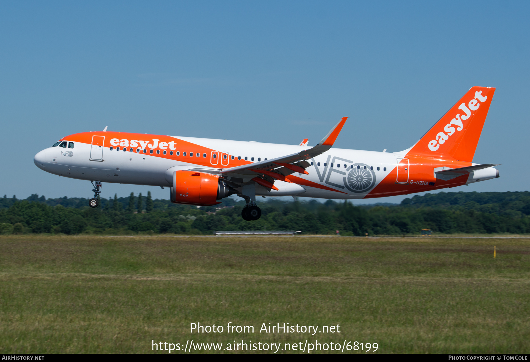 Aircraft Photo of G-UZHA | Airbus A320-251N | EasyJet | AirHistory.net #68199