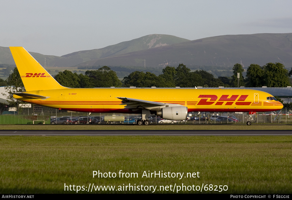 Aircraft Photo of G-BIKP | Boeing 757-236/SF | DHL International | AirHistory.net #68250