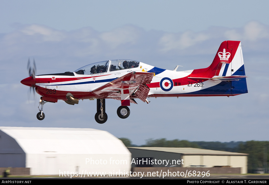 Aircraft Photo of ZF269 | Short S-312 Tucano T1 | UK - Air Force | AirHistory.net #68296