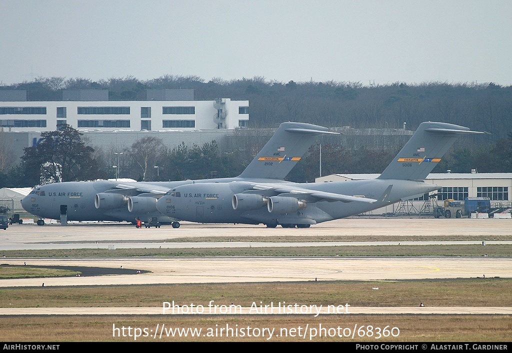 Aircraft Photo of 95-0106 / 50106 | McDonnell Douglas C-17A Globemaster III | USA - Air Force | AirHistory.net #68360