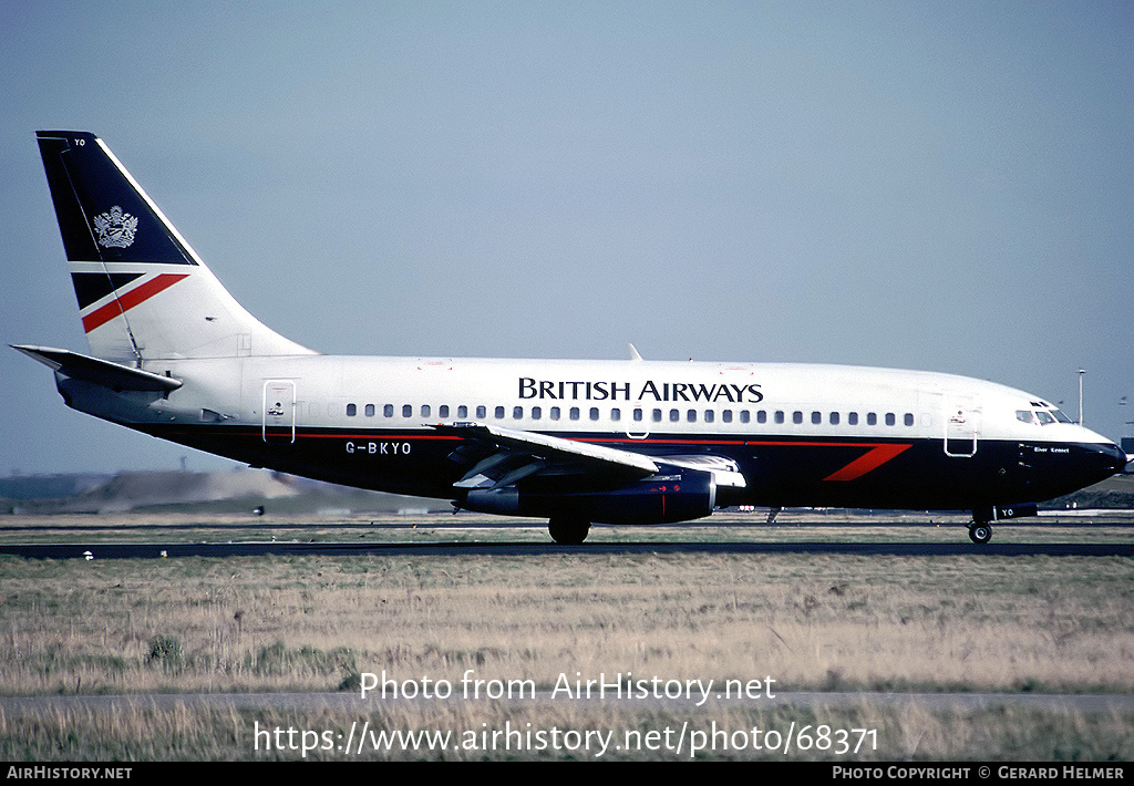 Aircraft Photo of G-BKYO | Boeing 737-236/Adv | British Airways | AirHistory.net #68371