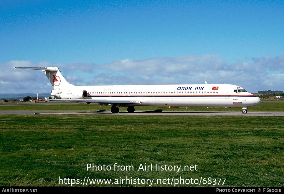 Aircraft Photo of TC-ONR | McDonnell Douglas MD-88 | Onur Air | AirHistory.net #68377