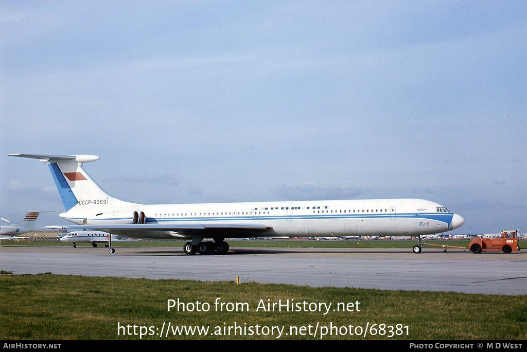 Aircraft Photo of CCCP-86691 | Ilyushin Il-62 | Aeroflot | AirHistory.net #68381