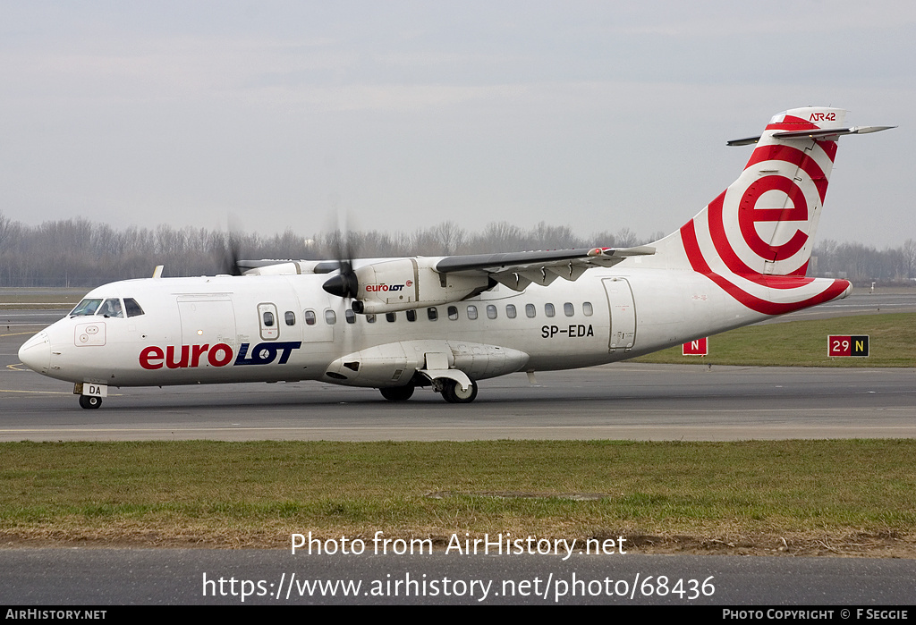 Aircraft Photo of SP-EDA | ATR ATR-42-500 | EuroLOT | AirHistory.net #68436