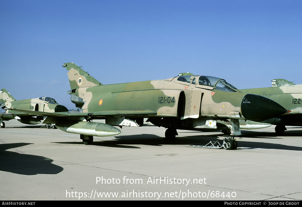 Aircraft Photo of C12-07 | McDonnell F-4C Phantom II | Spain - Air Force | AirHistory.net #68440