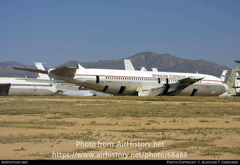 Aircraft Photo of N7158Z | Boeing 707-323B | African Express Airways | AirHistory.net #68468