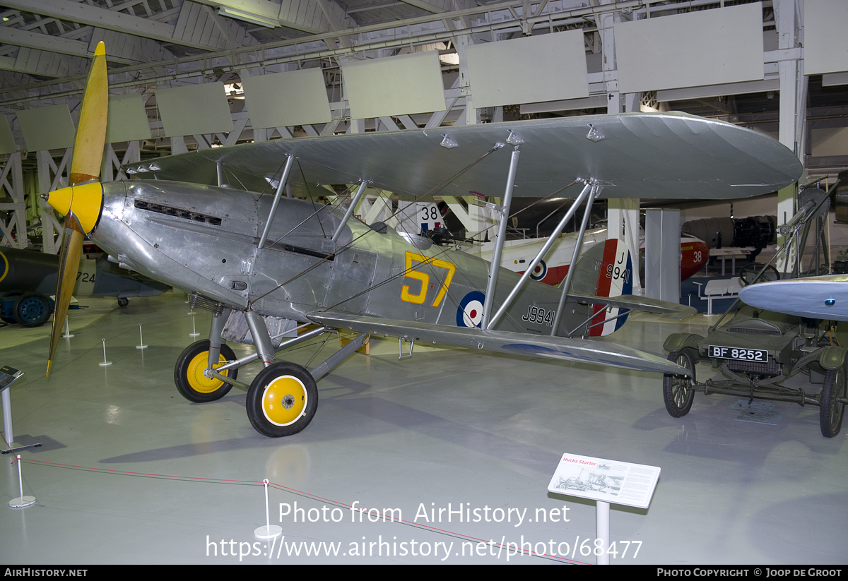 Aircraft Photo of J9941 | Hawker Hart II | UK - Air Force | AirHistory.net #68477