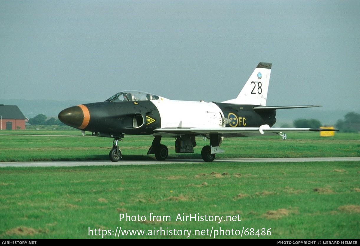 Aircraft Photo of 32028 | Saab A32A Lansen | Sweden - Air Force | AirHistory.net #68486