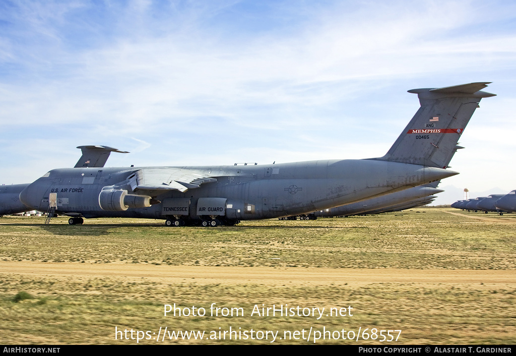 Aircraft Photo of 70-0465 / 00465 | Lockheed C-5A Galaxy (L-500) | USA - Air Force | AirHistory.net #68557