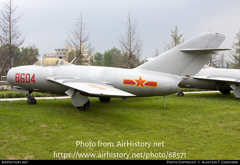 Aircraft Photo of 8604 | Mikoyan-Gurevich MiG-15 | China - Air Force | AirHistory.net #68571