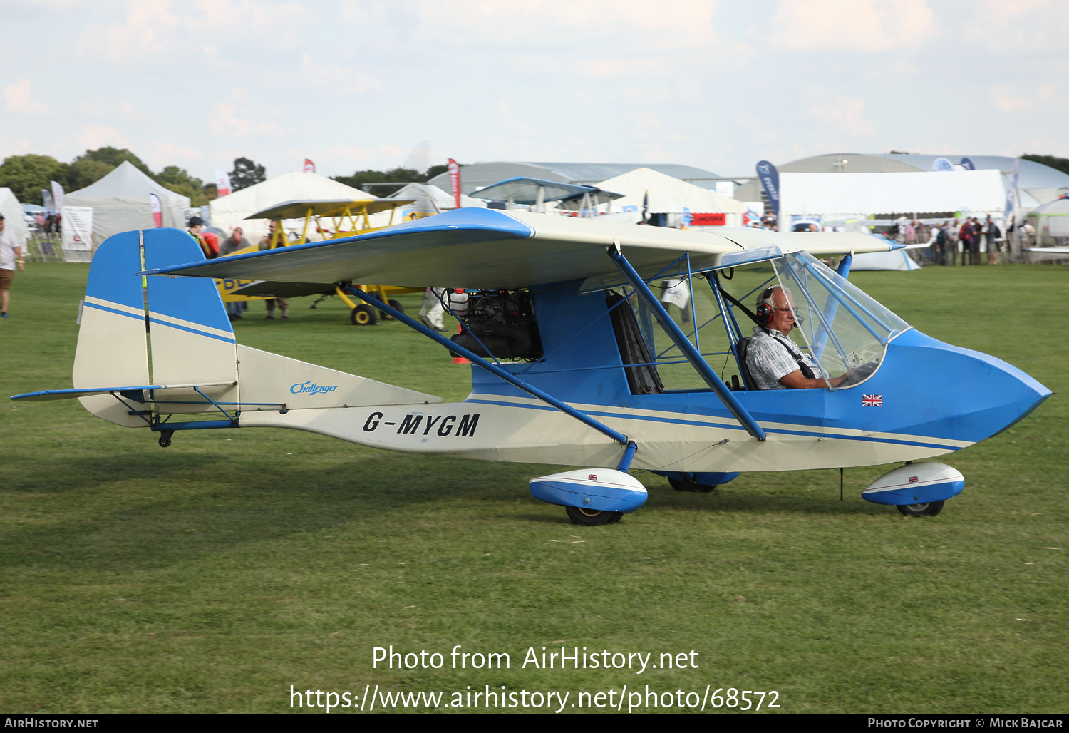 Aircraft Photo of G-MYGM | Quad City Challenger II | AirHistory.net #68572