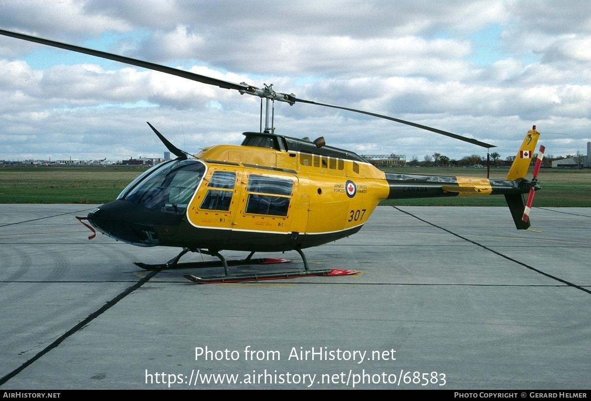 Aircraft Photo of 139307 | Bell CH-139 JetRanger III (206B-3) | Canada - Air Force | AirHistory.net #68583