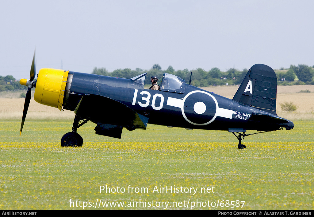 Aircraft Photo of G-FGID / KD345 | Goodyear FG-1D Corsair | UK - Navy | AirHistory.net #68587