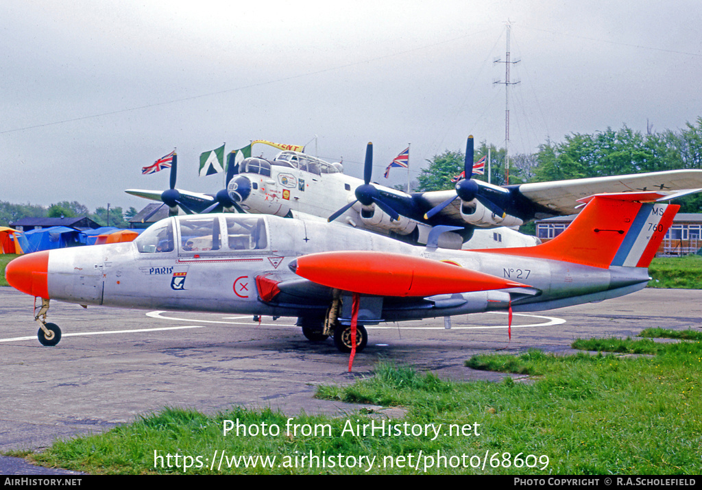 Aircraft Photo of 27 | Morane-Saulnier MS-760 Paris | France - Air Force | AirHistory.net #68609