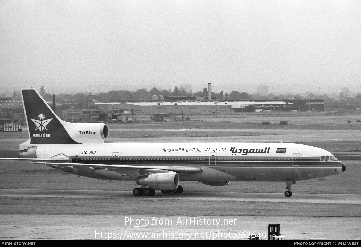 Aircraft Photo of HZ-AHA | Lockheed L-1011-385-1-15 TriStar 100 | Saudia - Saudi Arabian Airlines | AirHistory.net #68649